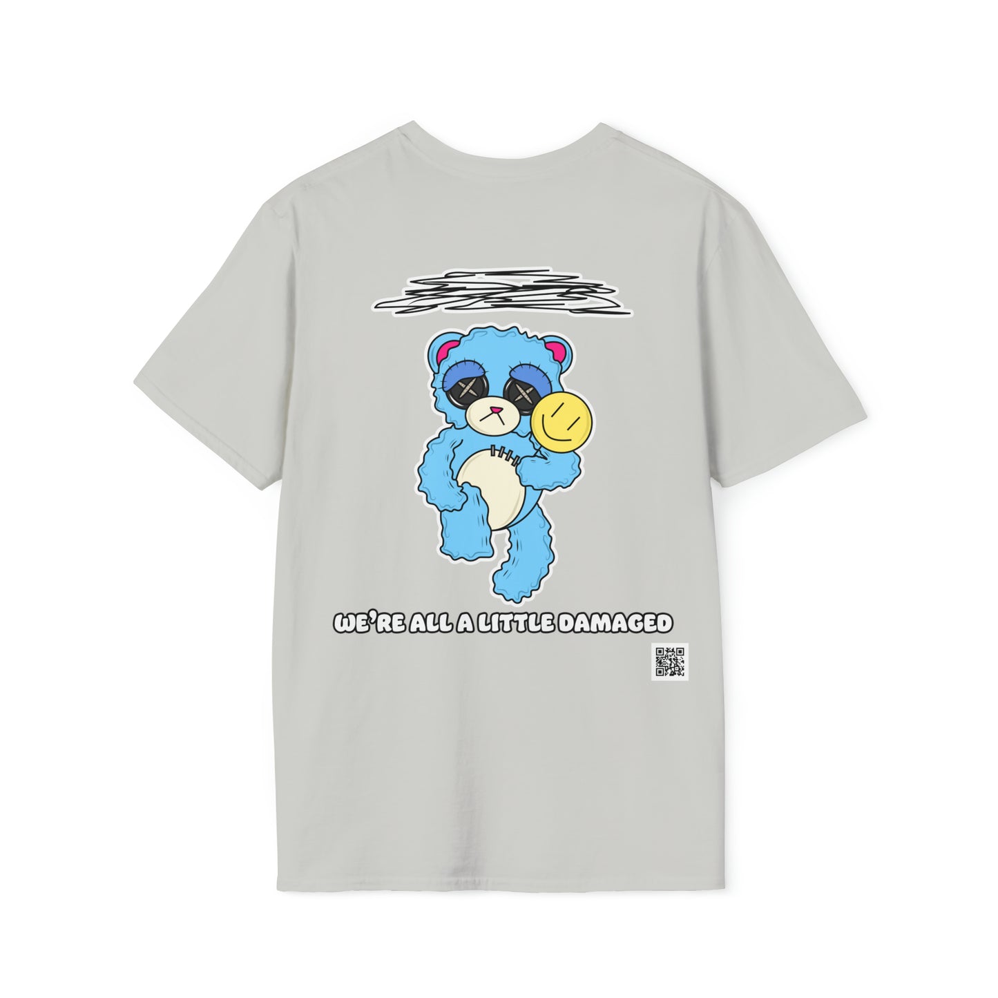 Depression Bear T-Shirt Front and Back Design