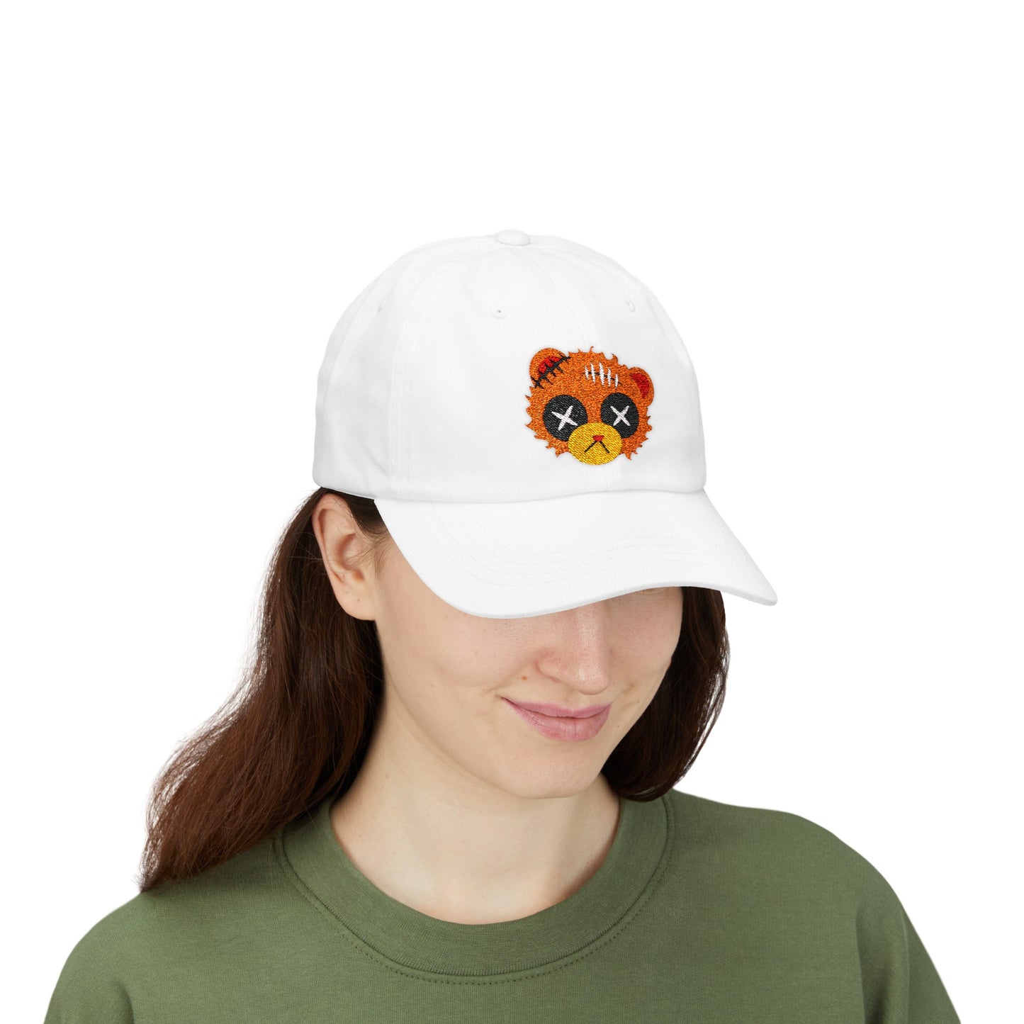 Damaged Bear Classic Dad Cap