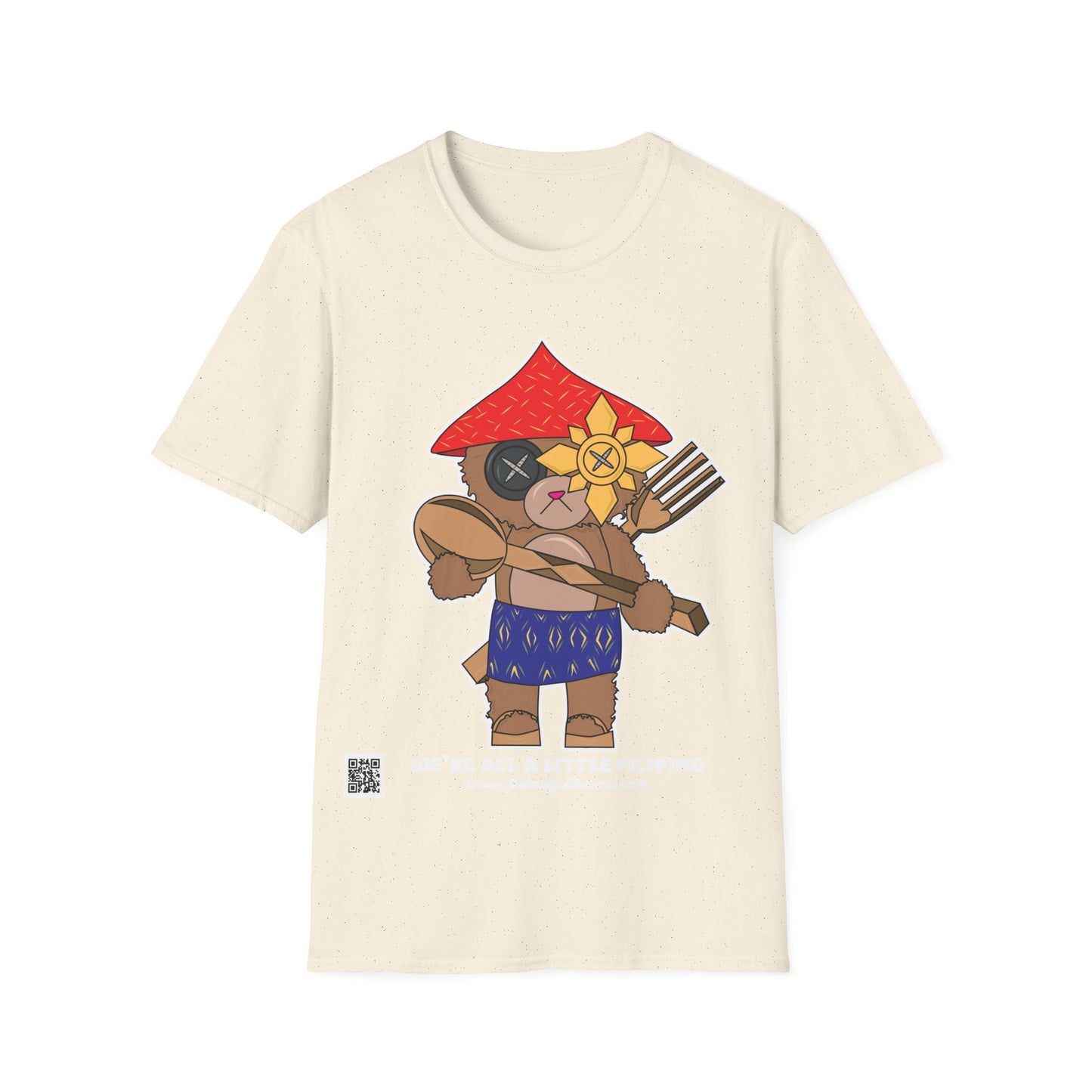 Filipino Bear "We're All A little Filipino" T-Shirt