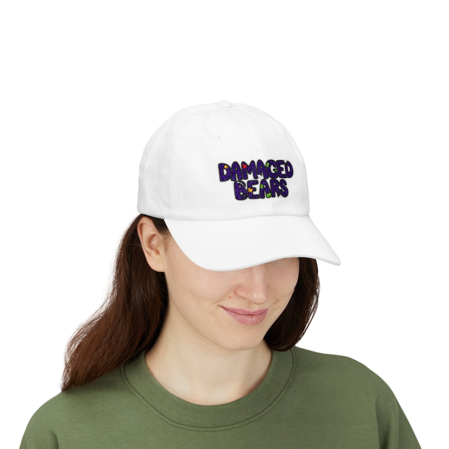 Damaged Bears Logo Classic Dad Cap