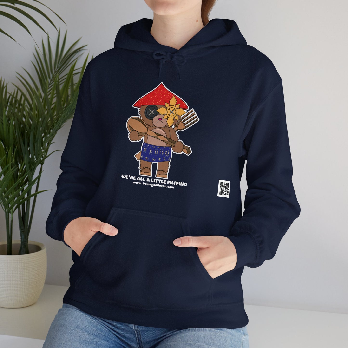 Filipino Bear Unisex Heavy Blend™ Hooded Sweatshirt