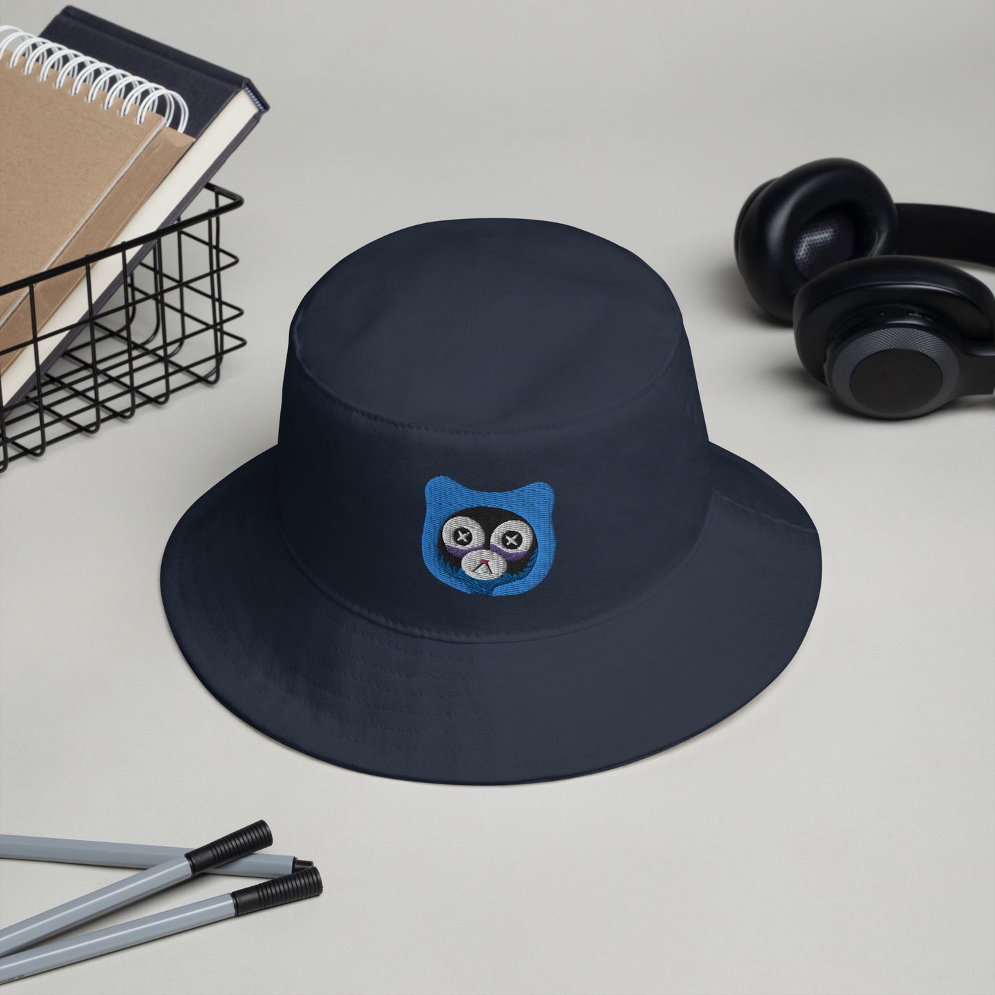 Insomnia Bear Bucket Hat