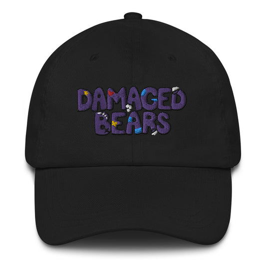 Damaged Bear Logo Twill Hat