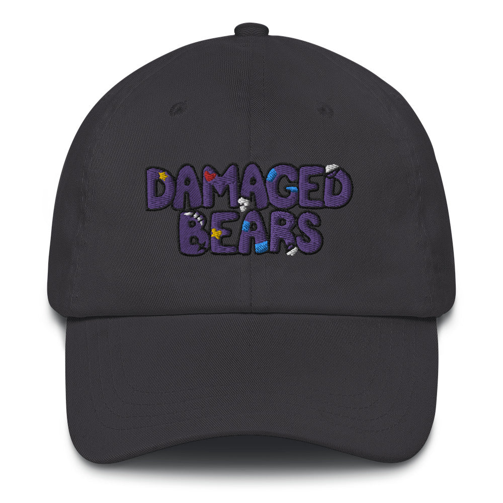 Damaged Bear Logo Twill Hat