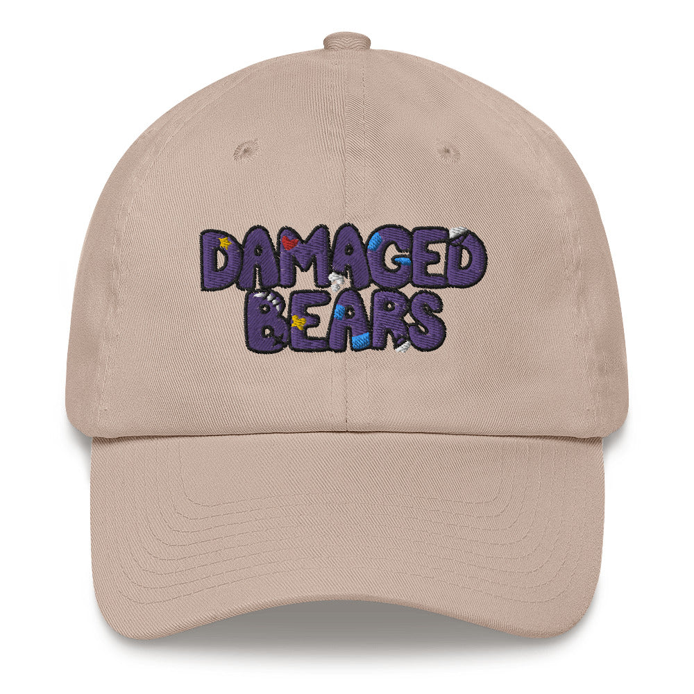 Damaged Bear Logo Twill Hat