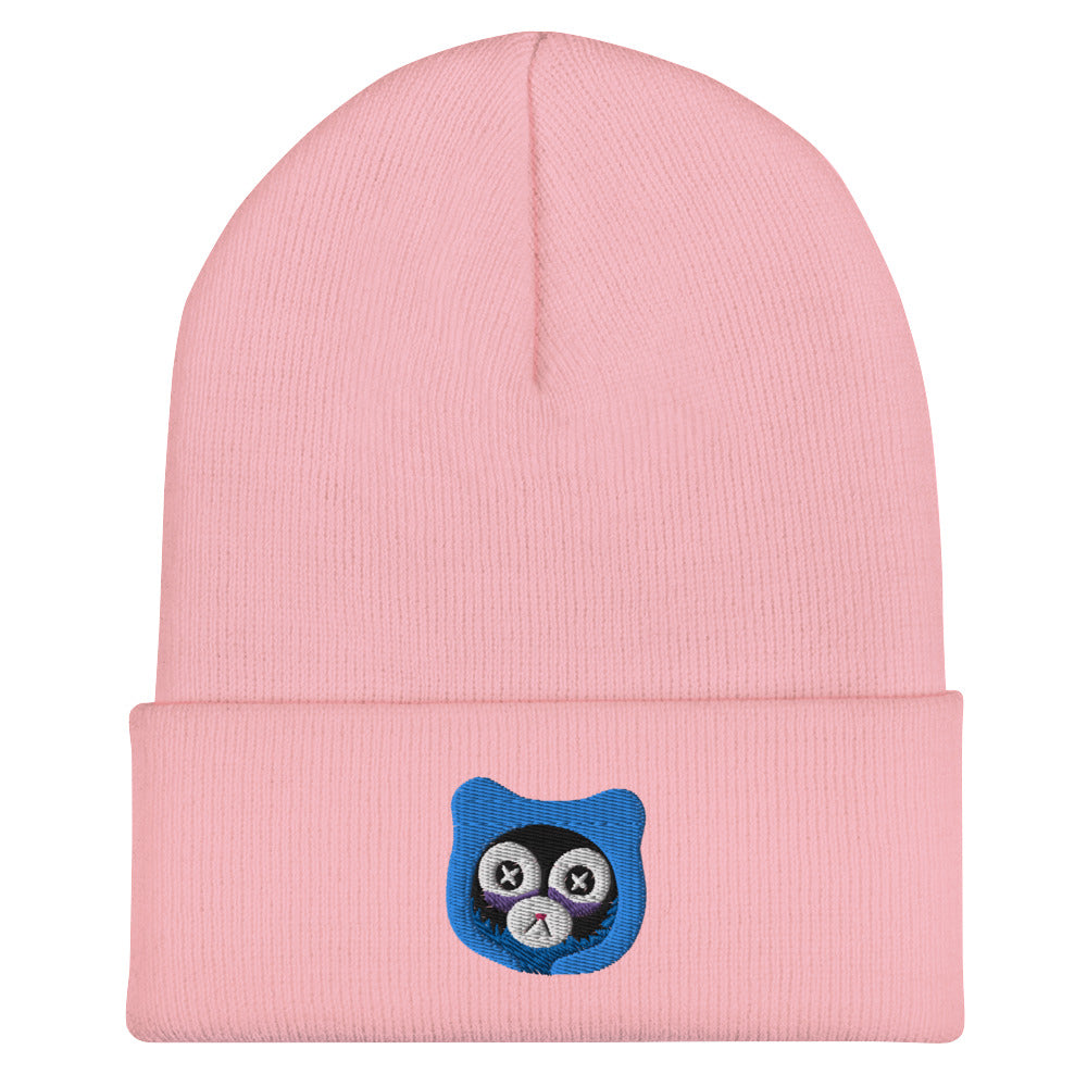 Insomnia Bear Cuffed Beanie