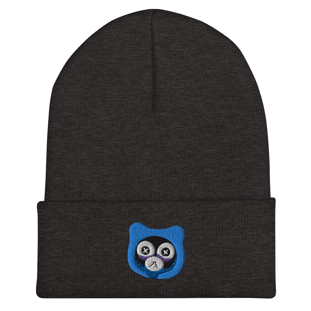 Insomnia Bear Cuffed Beanie