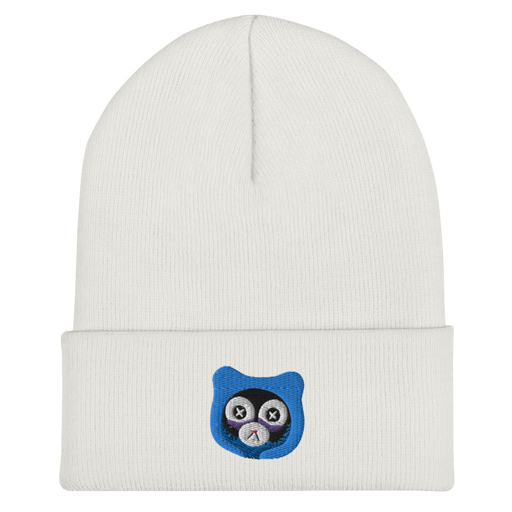 Insomnia Bear Cuffed Beanie