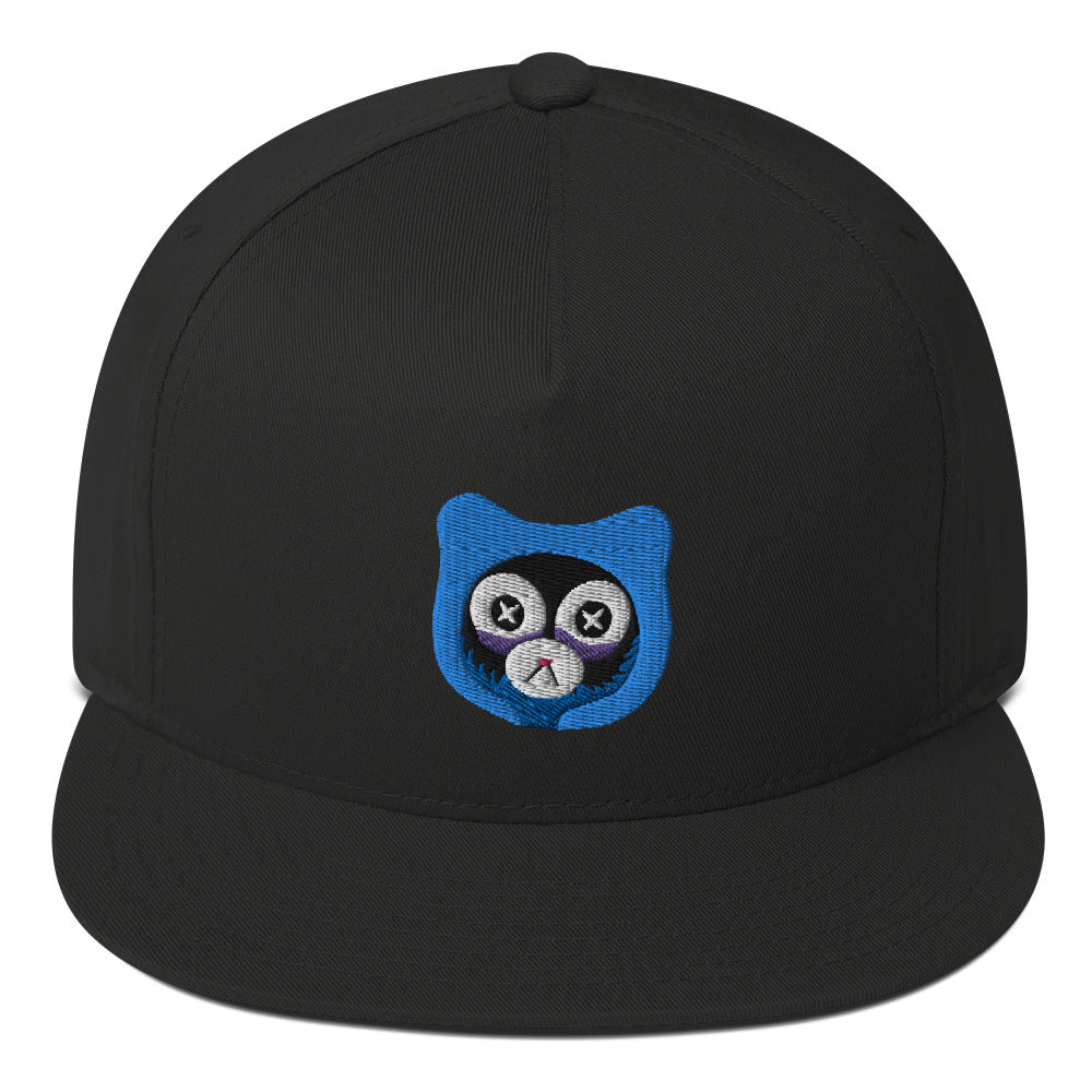 Insomnia Bear Flat Bill Cap