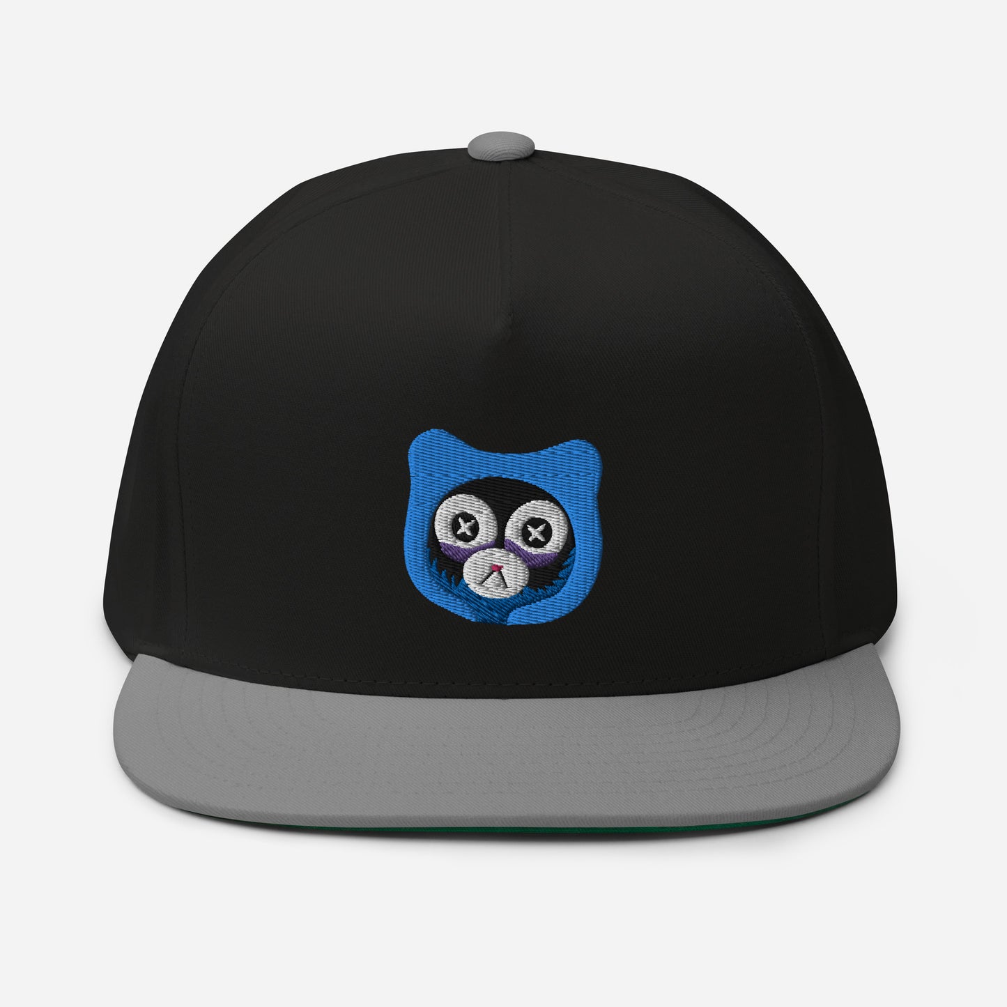 Insomnia Bear Flat Bill Cap