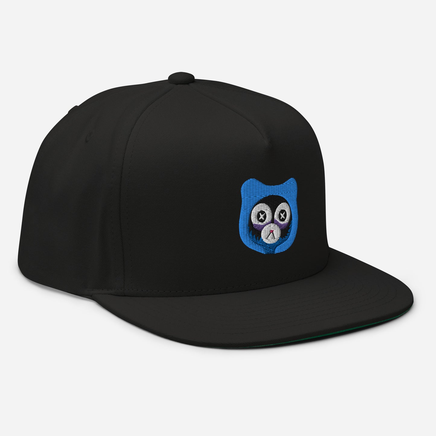 Insomnia Bear Flat Bill Cap