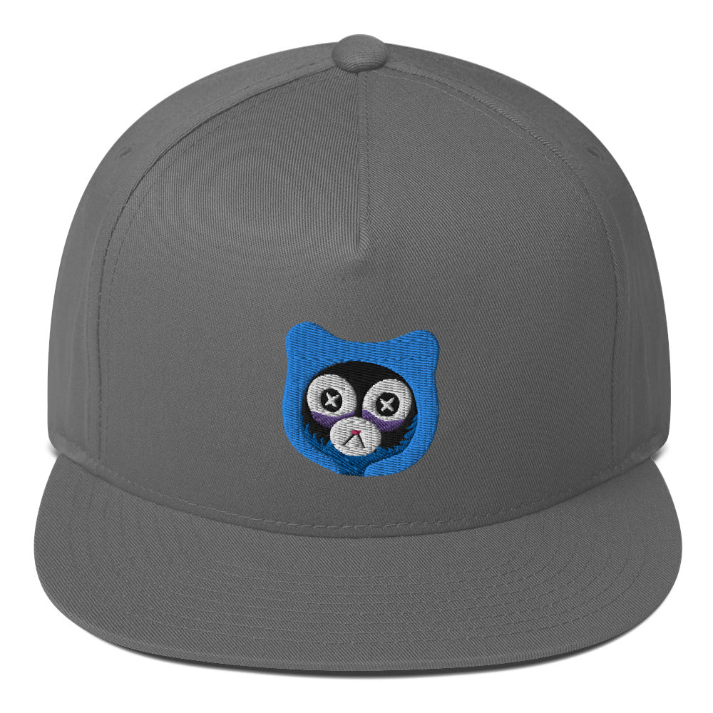 Insomnia Bear Flat Bill Cap