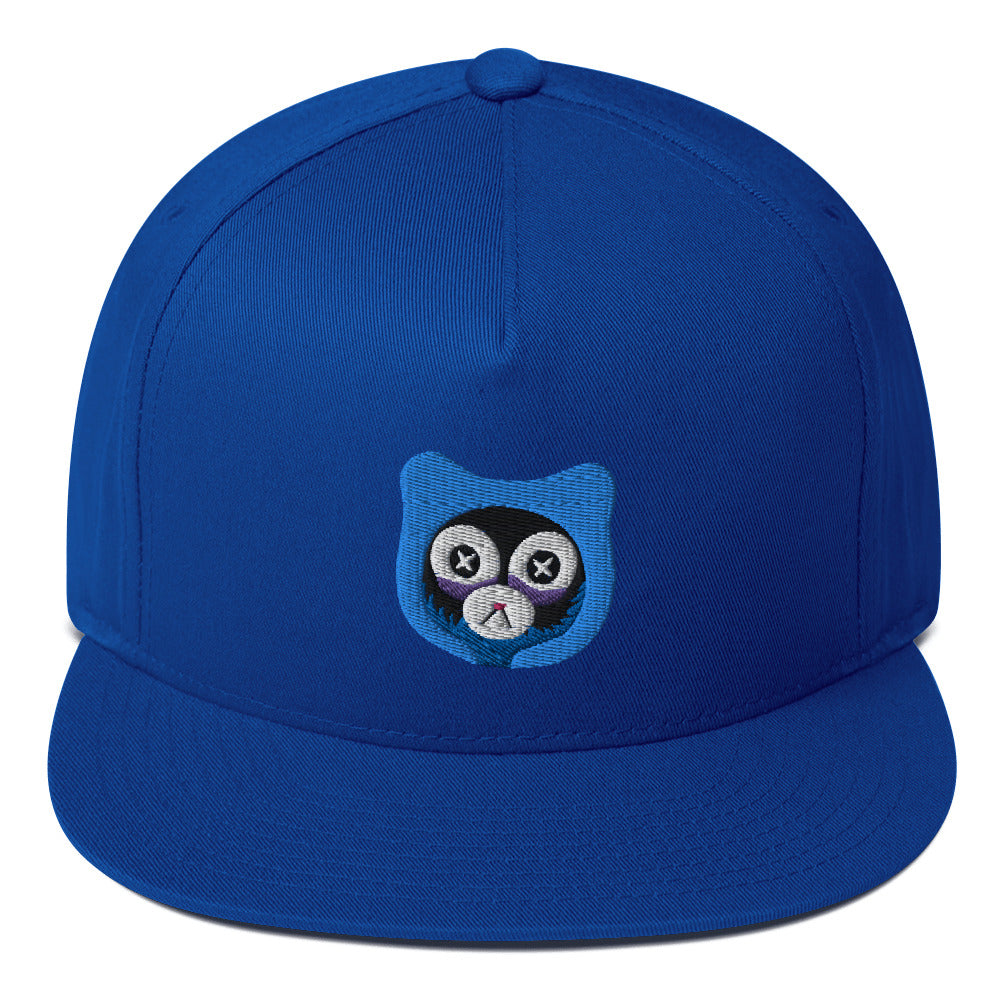 Insomnia Bear Flat Bill Cap