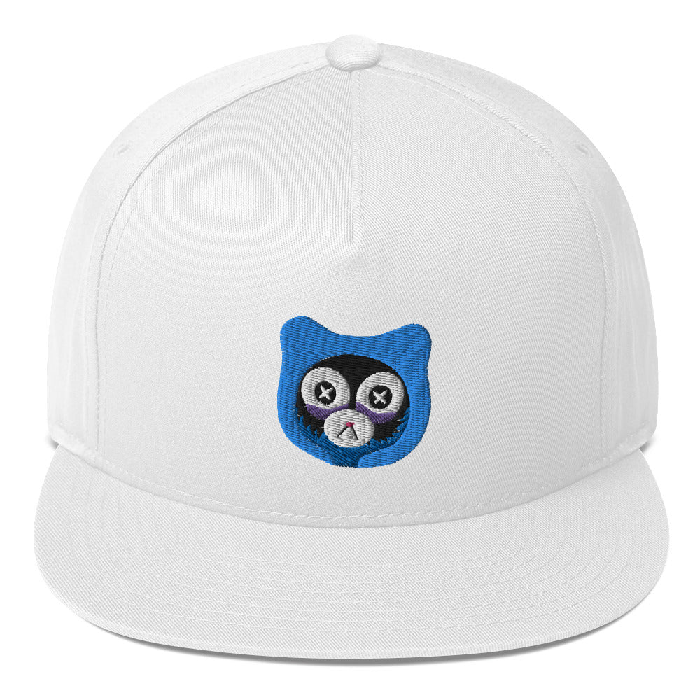 Insomnia Bear Flat Bill Cap