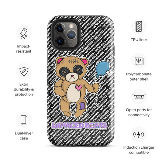 Damaged Bear Tough Case for iPhone®