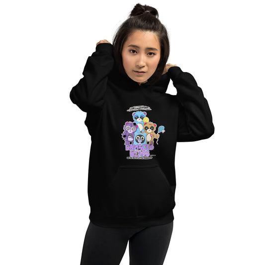 Damaged Bears "We're All A Little Damaged" Unisex Hoodie